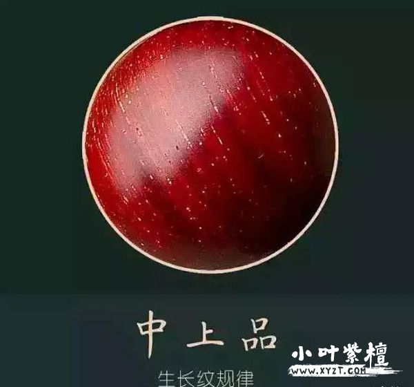 生长纹也是判断紫檀新老和成长环境的依据之一,野生老料生长纹不规则